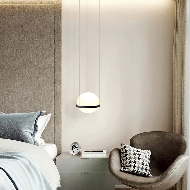 Дешево Современный подвесной светильник в виде стеклянного шара, Led лампа в скандинавском стиле для ресторана, гостиной, спальни, бара, декоративны... Pаспродажа Современный подвесной светильник в виде стеклянного шара, Led лампа в скандинавском стиле для ресторана, гостиной, спальни, бара, декоративны...