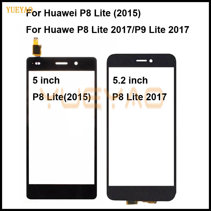 Сенсорная панель для Huawei P8 Lite 2017 сенсорный экран дигитайзер Переднее стекло