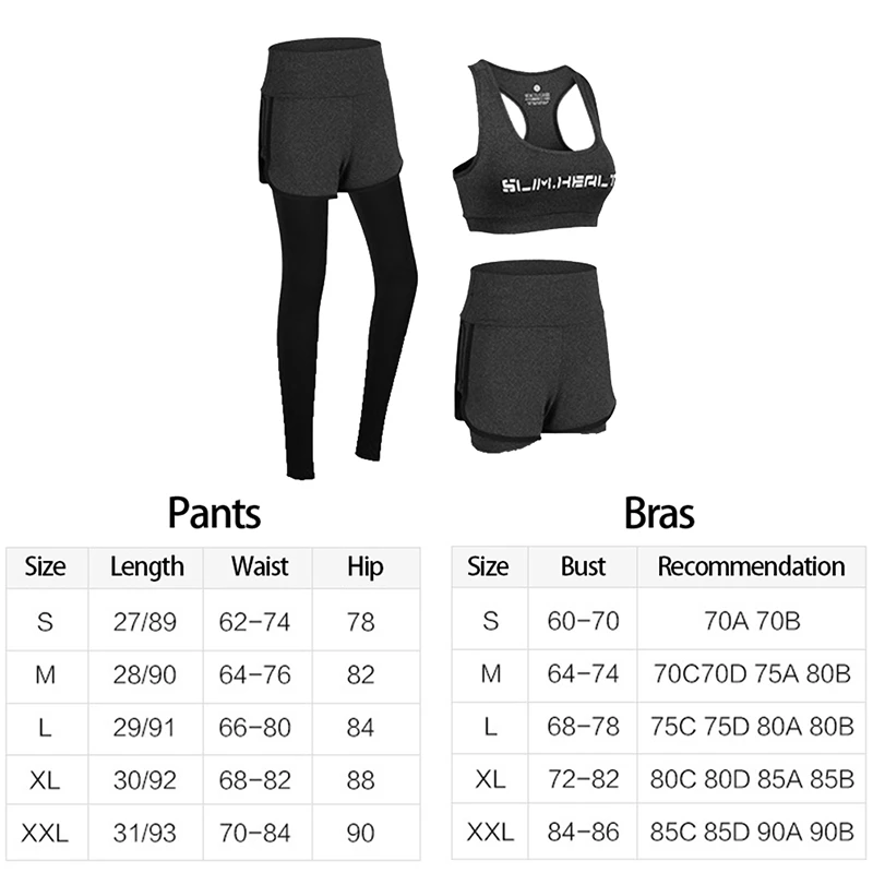 

Training Sports SportsWear Sets Womens Yoga Sets 5 Pieces Workout Clothes For Women Sportswear Gym Training Clothing
