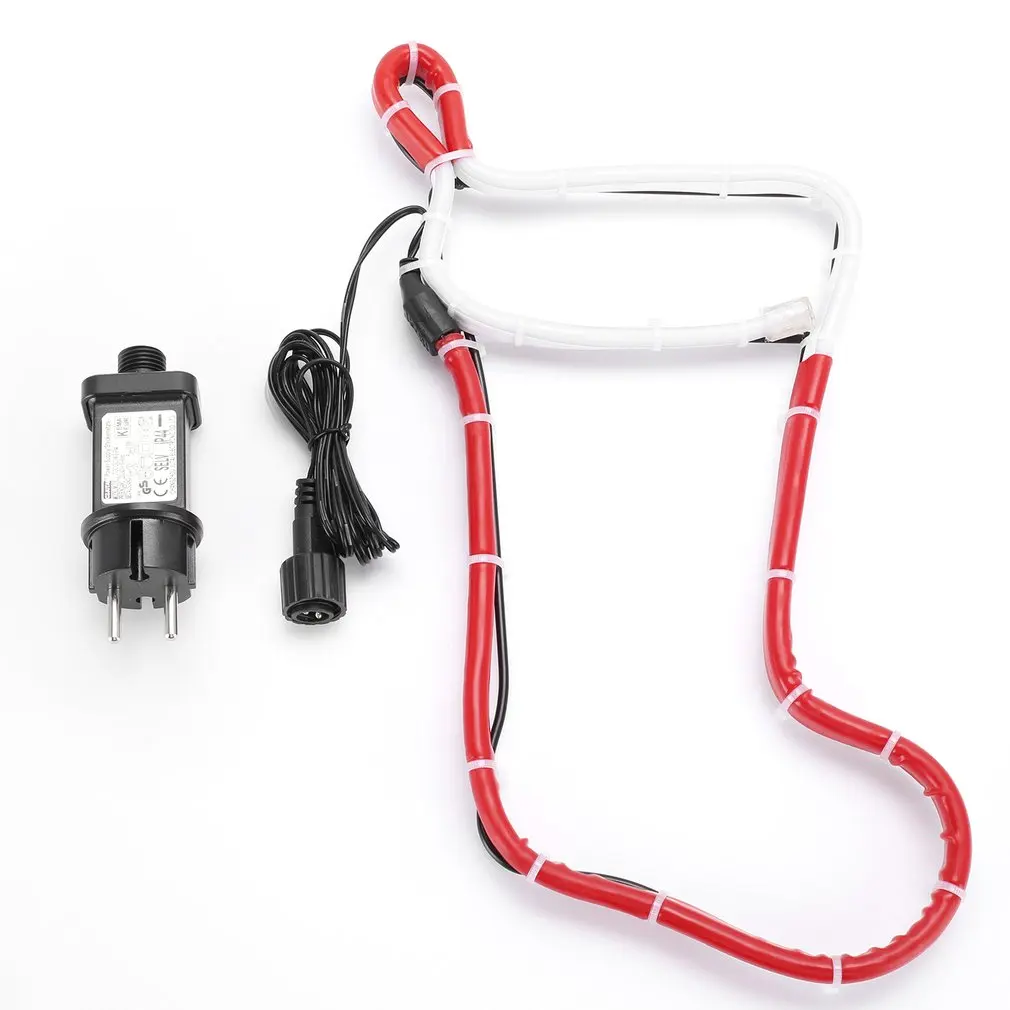 

Christmas socks Neon Sign Light Night Lamp Party Coffee Bar Mural Neon Sign Crafts Decor US/EU/UK/JP Plug