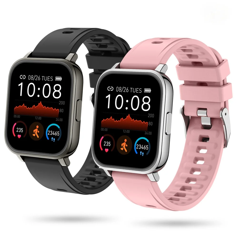 

2021 P25 Smart Watch Fitness Pedometer Health Heart Rate Sleep Tracker IP67 Waterproof Sport Watche Smartwatch for Men Women
