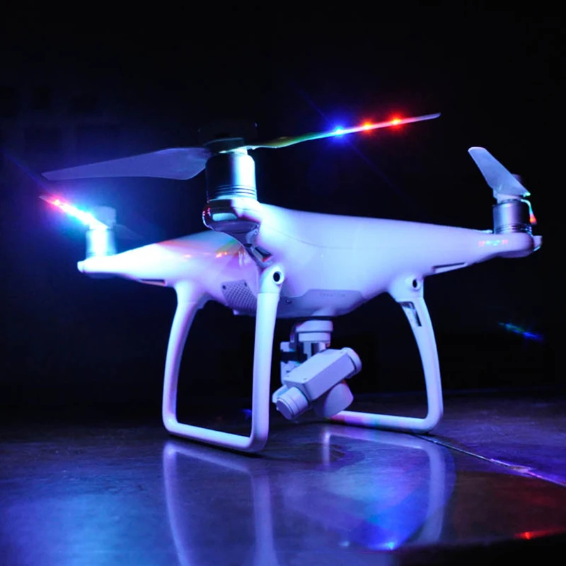 1 пара светодиодный Пропеллер для DJI Phantom 3 F450 Mi Drone 3DR SOLO JLRJ88|Чехлы экшн-камер| |