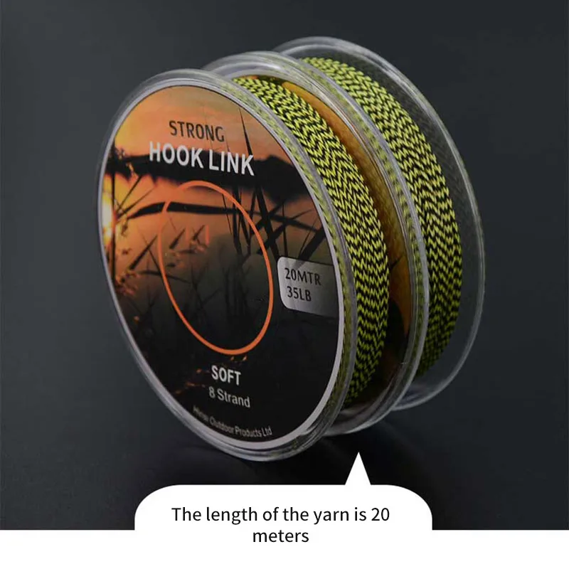 Леска для рыболовных снастей плетеный крючок быстротонущий легкий отдыха на