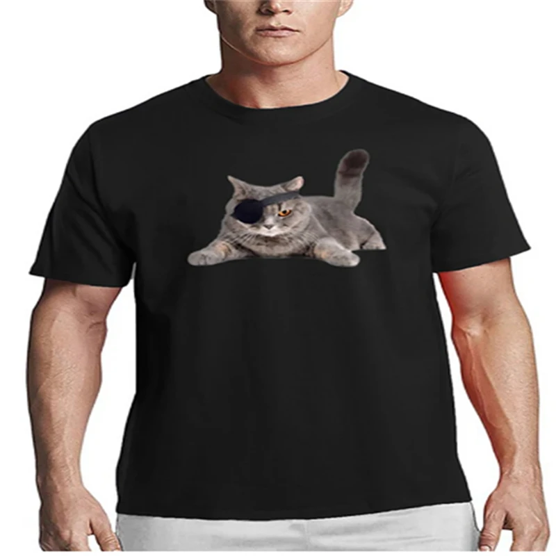 

2021 summer new casual top short sleeve t-shirt 3DT shirt black and red stitching casual round neck slim street cool clothing