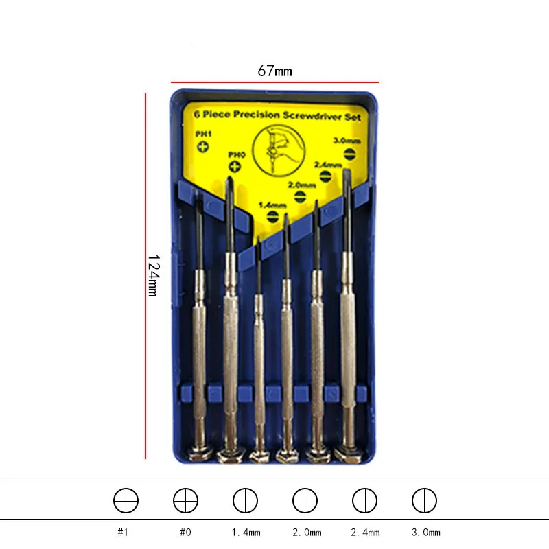 16pcs High Quality Multifunctional Precision Instrument Small Screwdriver Mobile Phone Watch Clock Repair Tool Set | Инструменты