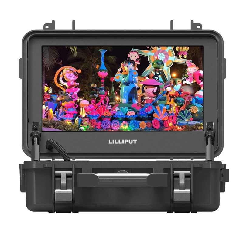 

LILLIPUT BM120-4KS Новый 12,5 "3840x2160 4x4K HDMI совместимых с 3G-SDI вход и выход трансляция директор для контроля уровня сахара в крови с HDR,3D-LUT, Цвет пространс...