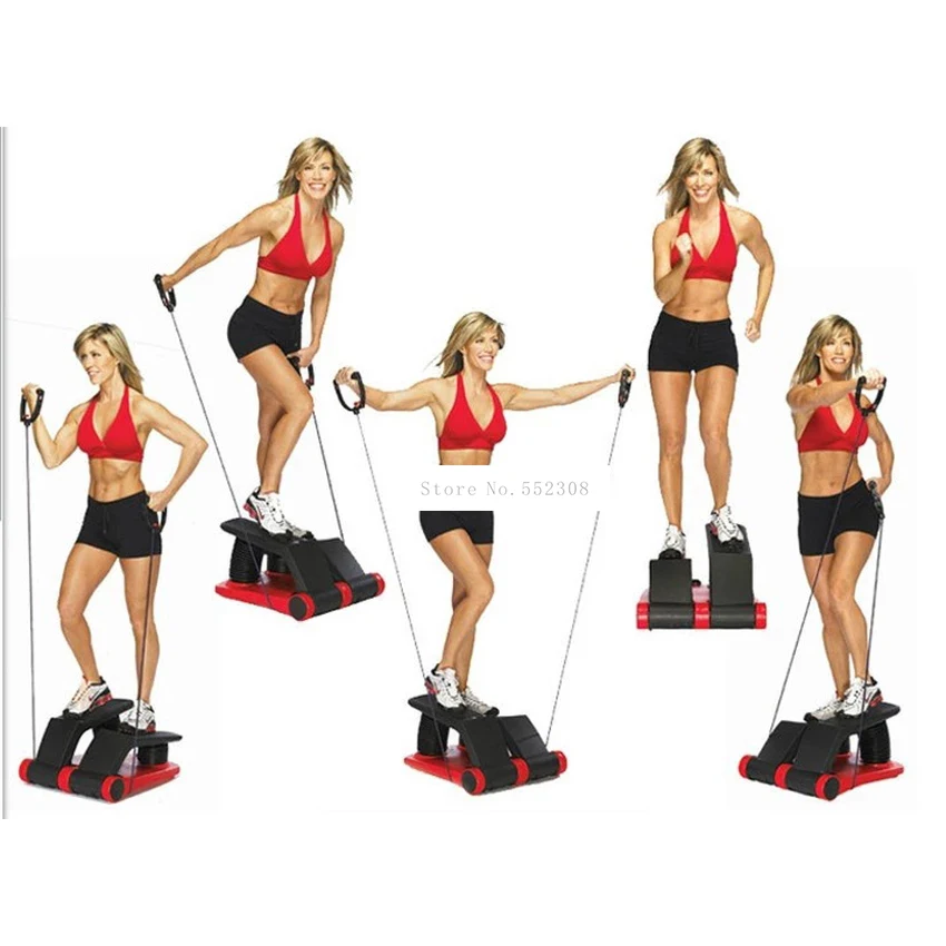 

Multi-function Air Stepper With Pull Rope Household Fitness Stepping Machine Silent Step Loss Weight Indoor Exercise Equipment