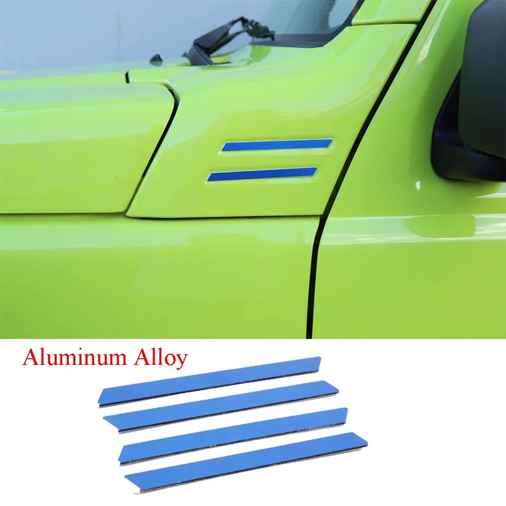 Alloy Engine Hood Side Wrap Angle A-pillar Corner Cover For Suzuki Jimny 2019-2020 | Interior Mouldings