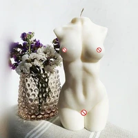 large body candle mold 3d female body candle silicone molds curvy body human male torso wax mould
