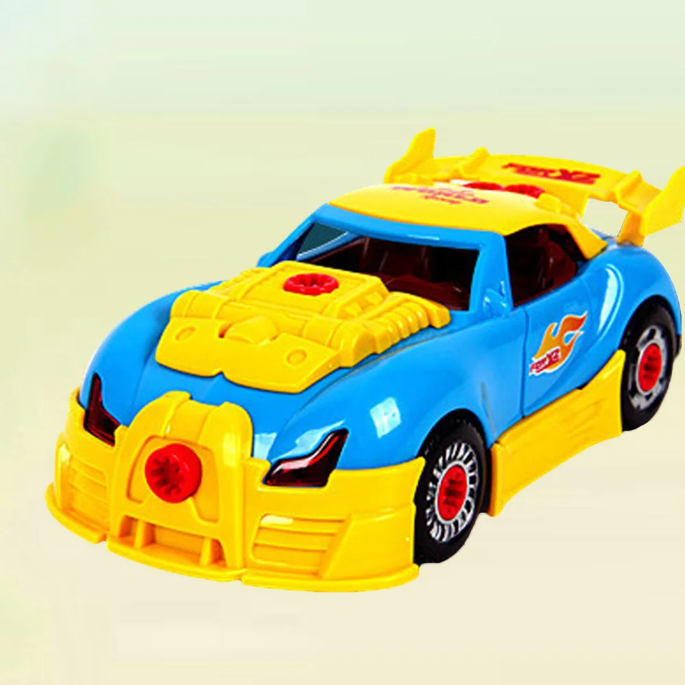 

Assemble Car with Electric Drill Tools Education Racing Car for Kids Educational Toys