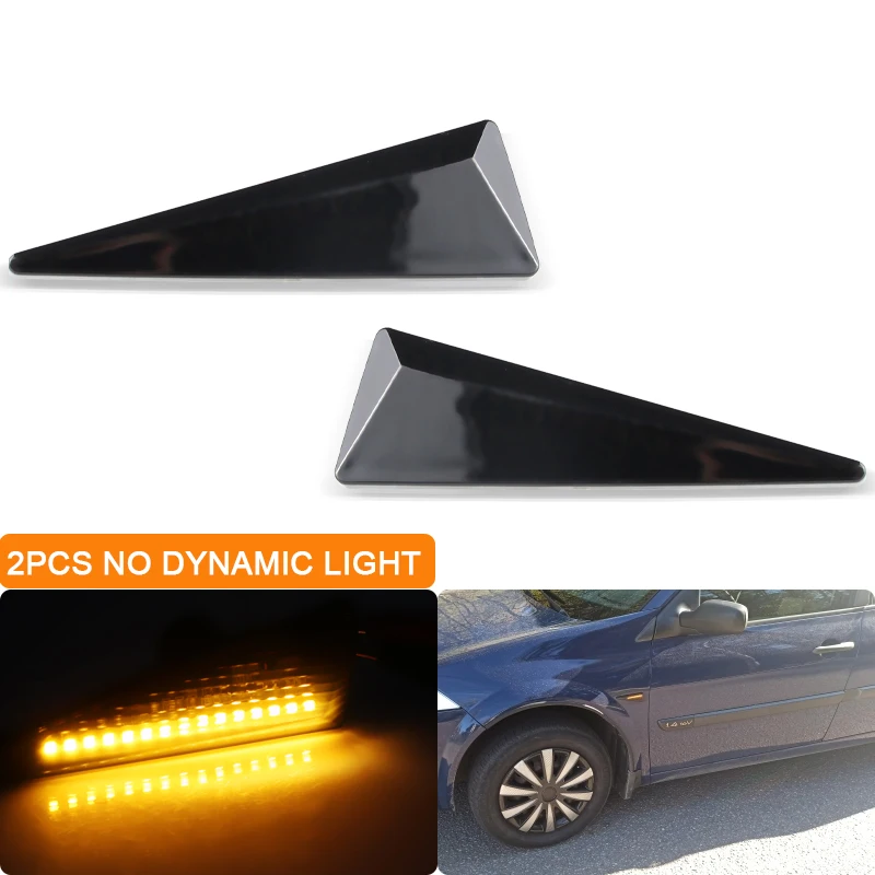 2 шт. автомобильный светодиодный боковой габаритный фонарь без ошибок для Renault MK4 Vel Satis Wind Avantime Megane 2 Scenic 2 Espace 4