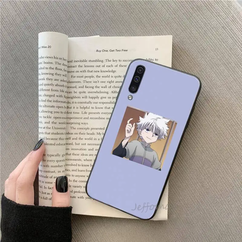 

Hunter X Hunter Killua Zoldyck Phone Case For Samsung galaxy S note 7 8 9 10 20 fe edge A 6 10 20 30 50 51 70 lite plus cover