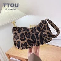 2021 zebra pattern portable underarm bag for womens fashion trendy shoulder bag office lady mini casual handbags luxury pu bags