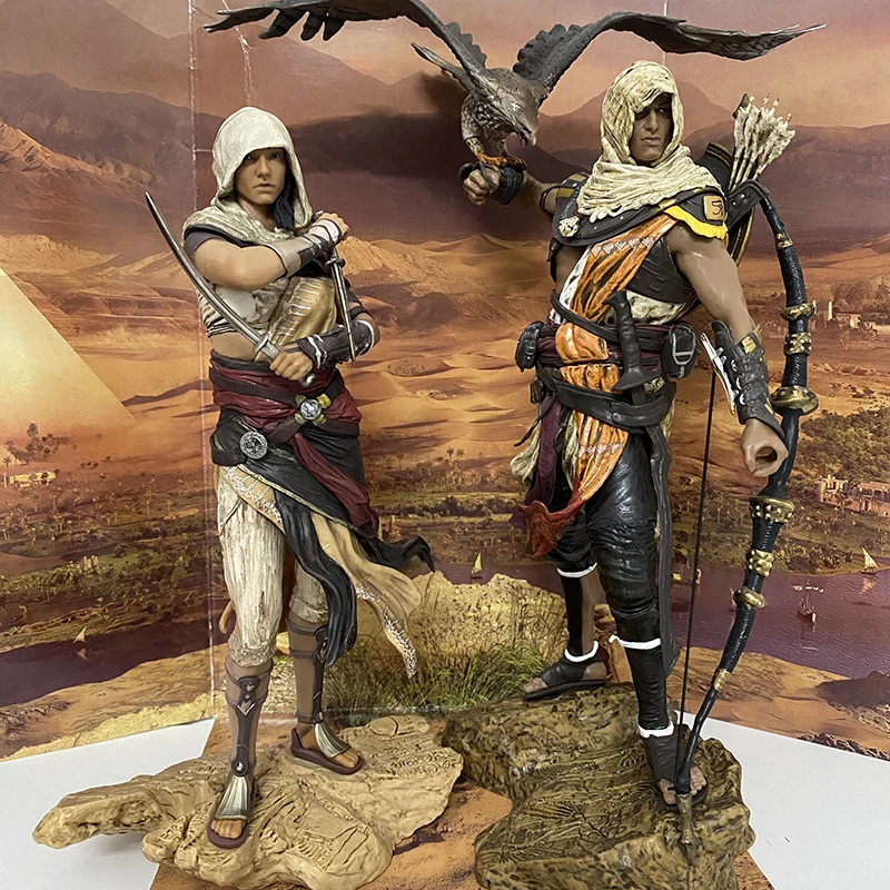 Creed оригинальная Bayek Aya ПВХ экшн фигурка Коллекционная модель игрушки