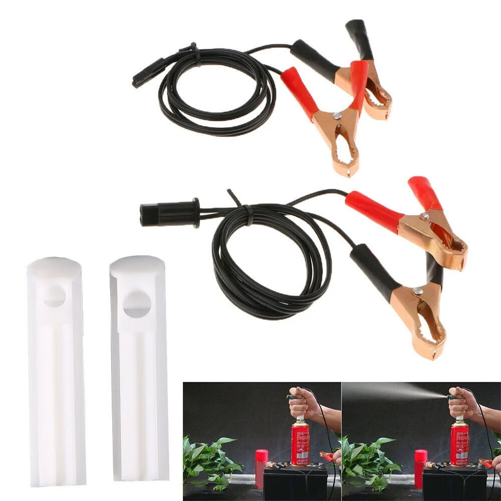 

DC 12 - 24V Car Universal Vehicles Fuel Injector Flush Cleaner Adapter DIY Kit Cleaning Tool Injector Nozzles