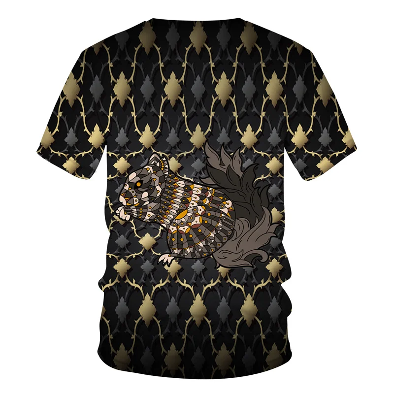 Футболка с коротким рукавом мужская круглым вырезом повседневная в стиле хип-хоп