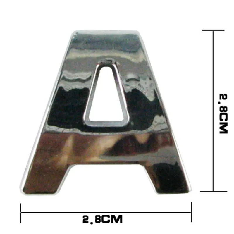 Авто DIY буквы Алфавит Номер наклейки логотип для Hyundai Accent Azera Elantra Solaris Verna Santa Fe IX45