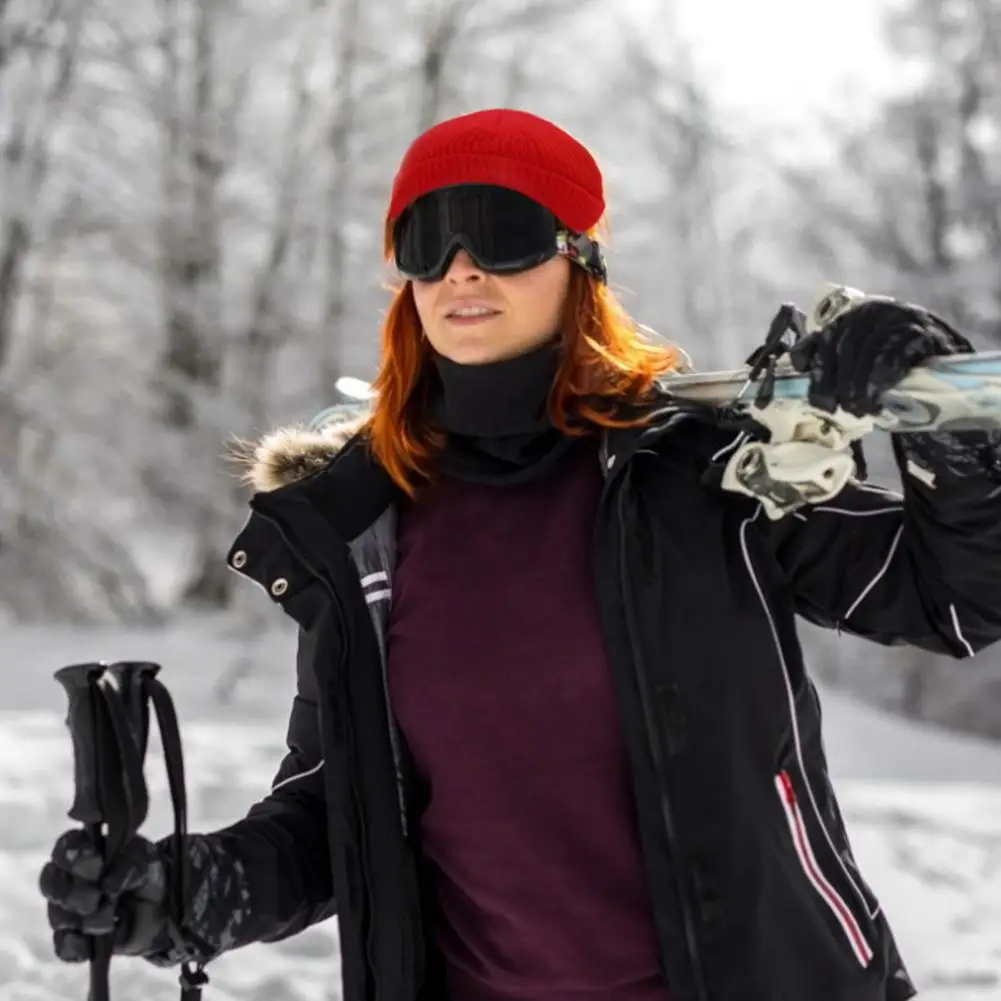 Новинка 2020 зимняя шапка для мужчин и женщин вязаная облегающая с манжетами