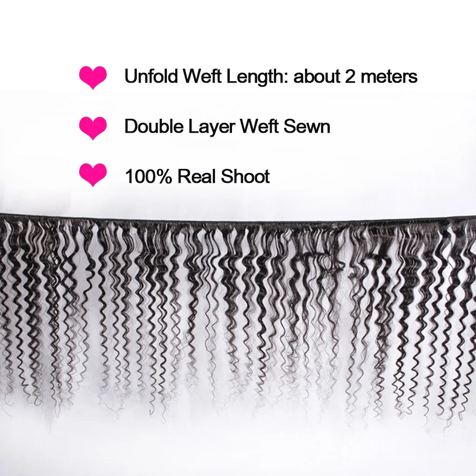 Alibele Бразильские глубокие вьющиеся волнистые плетения 3 пучка Дело Натуральные