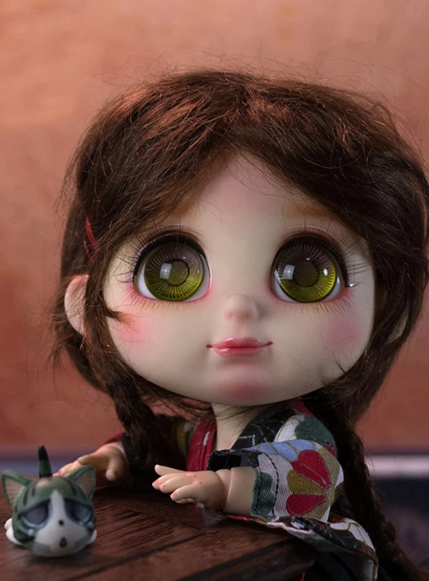 

BJD doll 1/8 smile A birthday present High Quality Articulated puppet Toys gift Dolly Model nude Collection