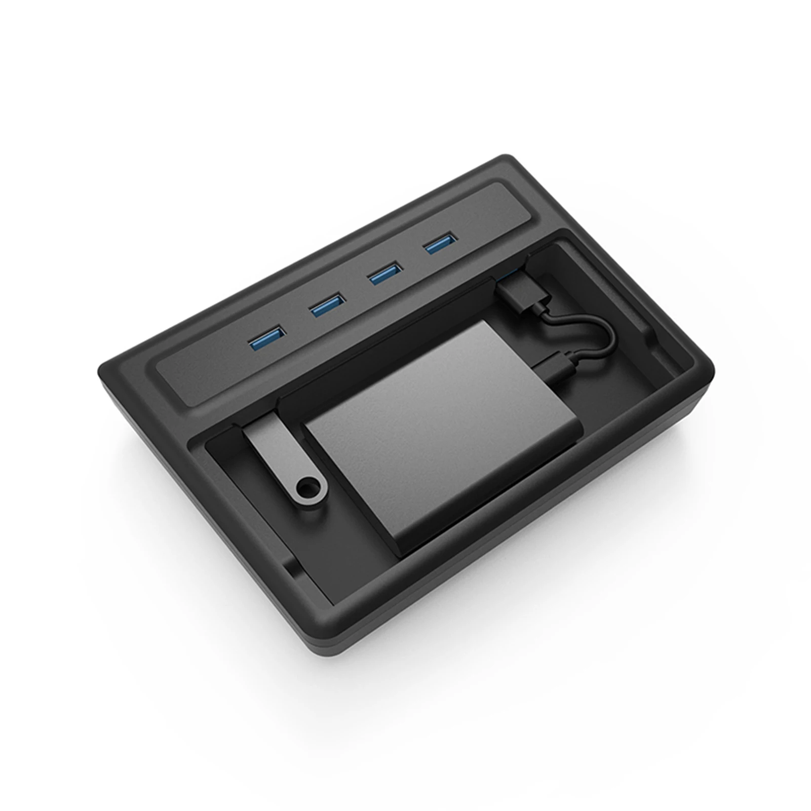 Мульти-usb-хаб салона центральной консоли аксессуаров с 6 в 1 / 5 Порты Замена для Tesla