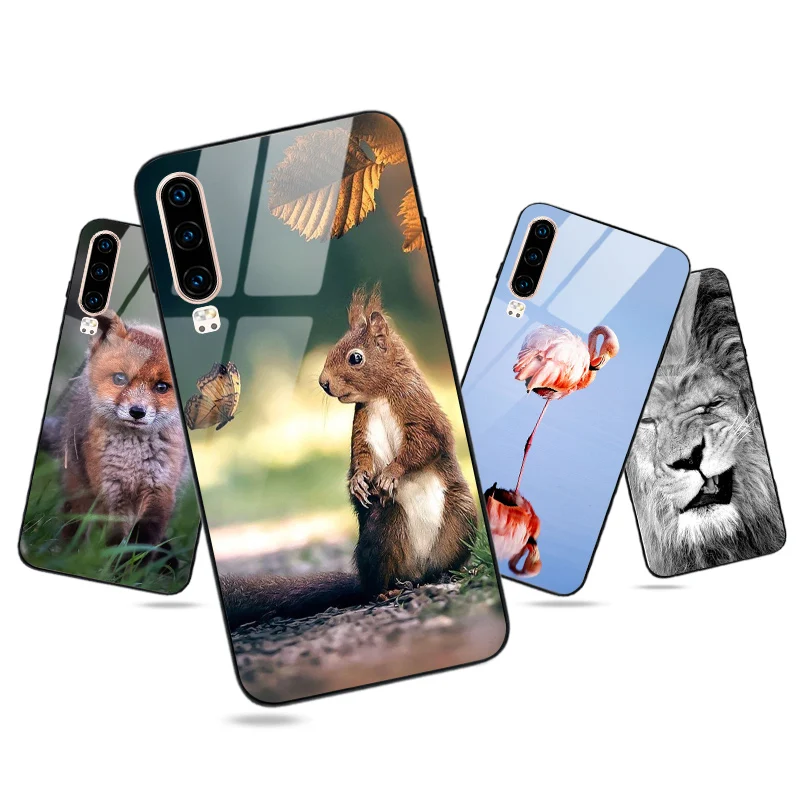 Глянцевый чехол для Huawei P40 Lite E P30 P20 PRO P10 P9 P Smart Z Plus 2018 2019 2020|cover for huawei|case huaweiphone cases |