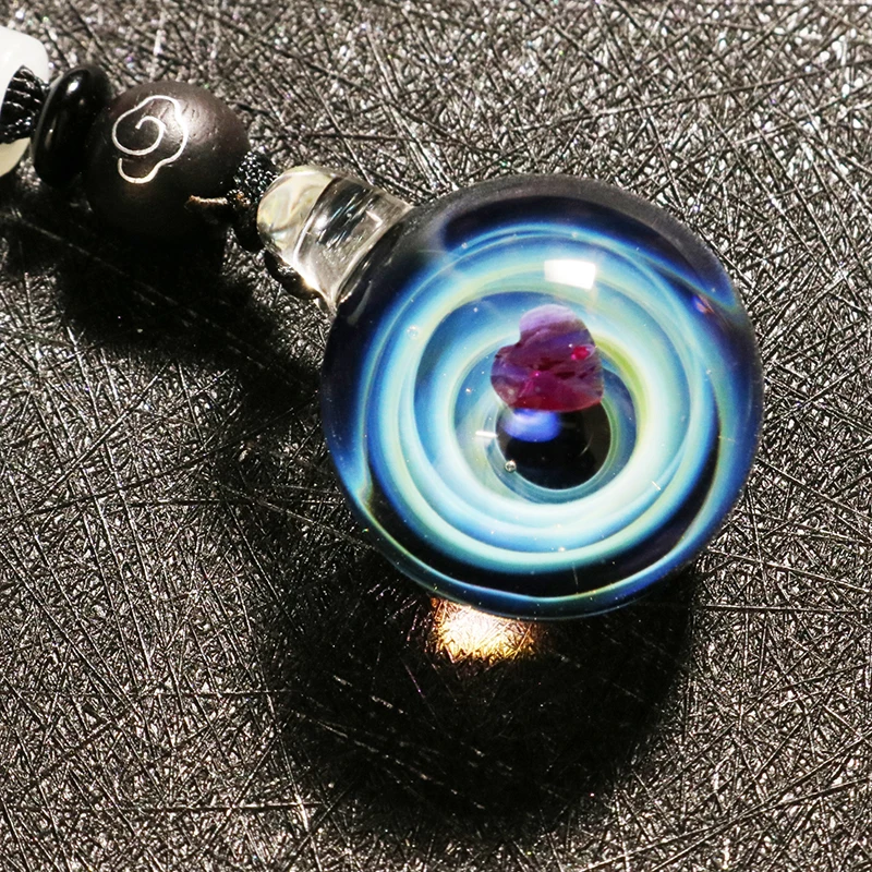 Tousmi Вселенная Космос галактика стеклянный кулон для женщин 64 см регулируемая