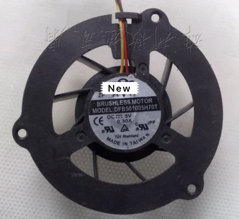 DFB501005H70T DC 5V 0.30A 3-проводной Вентилятор охлаждения сервера | Компьютеры и офис