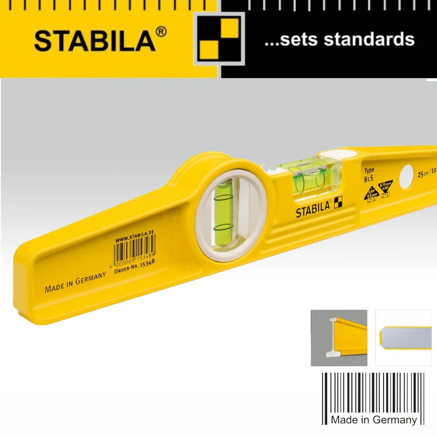 Высокоточный промышленный литой алюминиевый уровень Model 81S измерительный