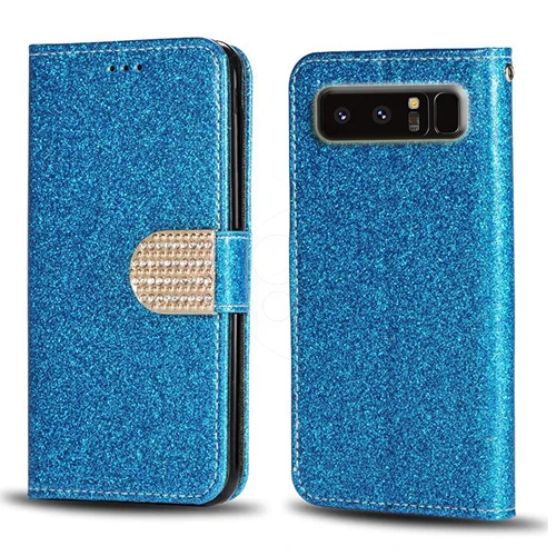

Кожаный чехол-бумажник со стразами для Samsung Galaxy Note 8