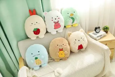 Аниме Подушка IVYYE Sumikko Gurashi Декоративная Домашние подушки для рук теплые мягкие