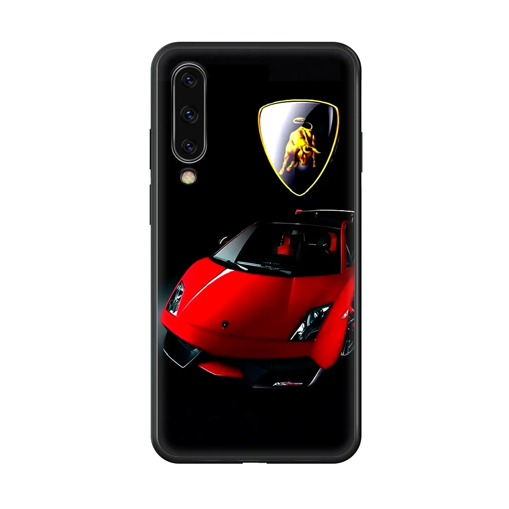 

Luxury SportsCar Phone Case Hull For Samsung Galaxy A 50 51 20 71 70 40 30 10 E 4G S Black Bumper Tpu Waterproof Pretty
