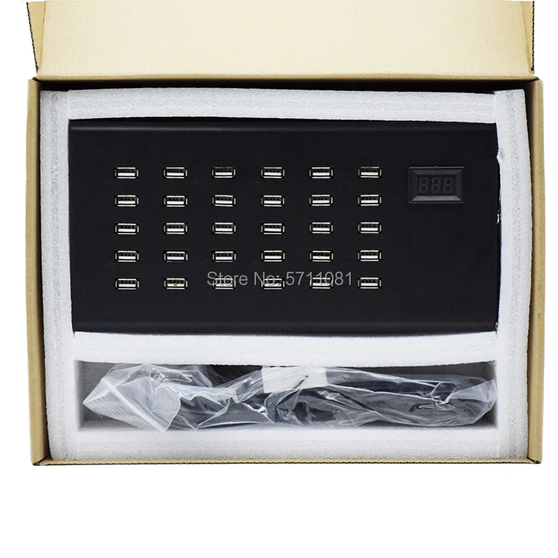 

30 Ports 300W USB Charging Station Dock USB Power Station Multi Ports USB Wall Charger Adapter For Tablets Smart Phones Watches