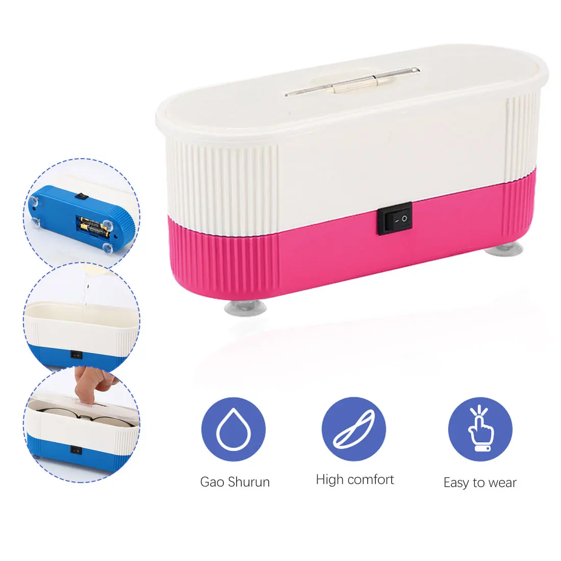

Ultrasonic Jewelry Cleaner Denture For Eye Glasses Coins Silver Cleaning Machine Watch Glasses Circuit Board ultrasonic Bath