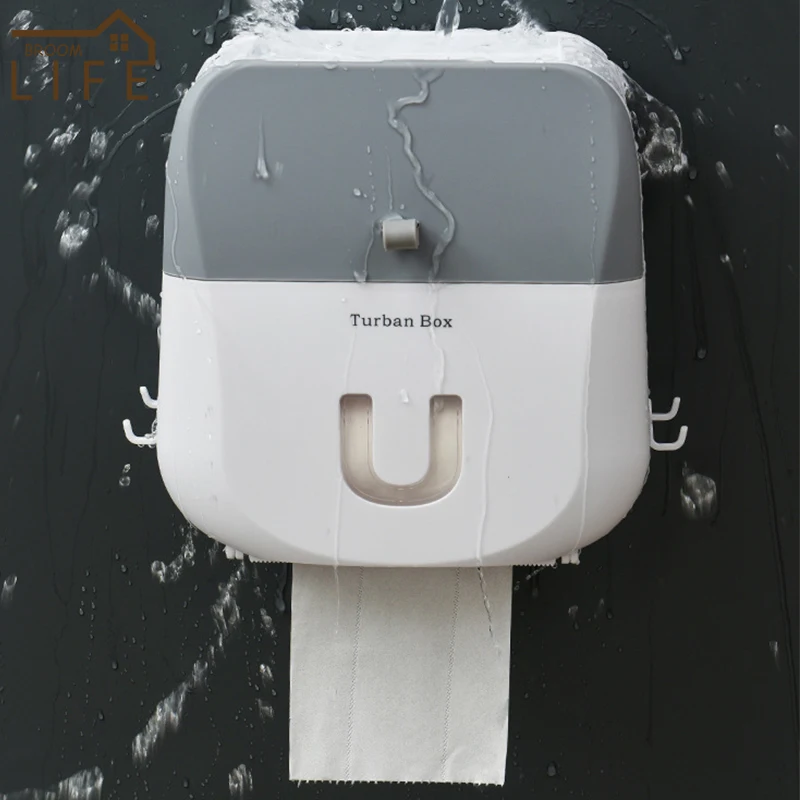 

Plastic Bathroom Shelves with Drawer Roll Paper Box Waterproof Shower Shelf Holder Storage Rack Organizer Bathroom Accessories