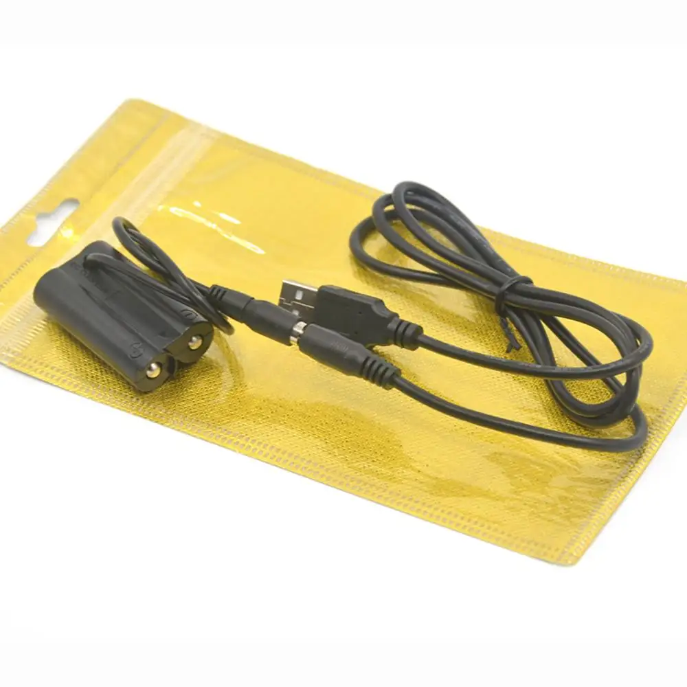 Внешний аккумулятор зарядное устройство внешний USB кабель + Задняя фонарь типа AA