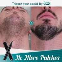 beard filling pen kit barber pencil with brush salon facial hair engraving styling eyebrow tool male mustache repair shape