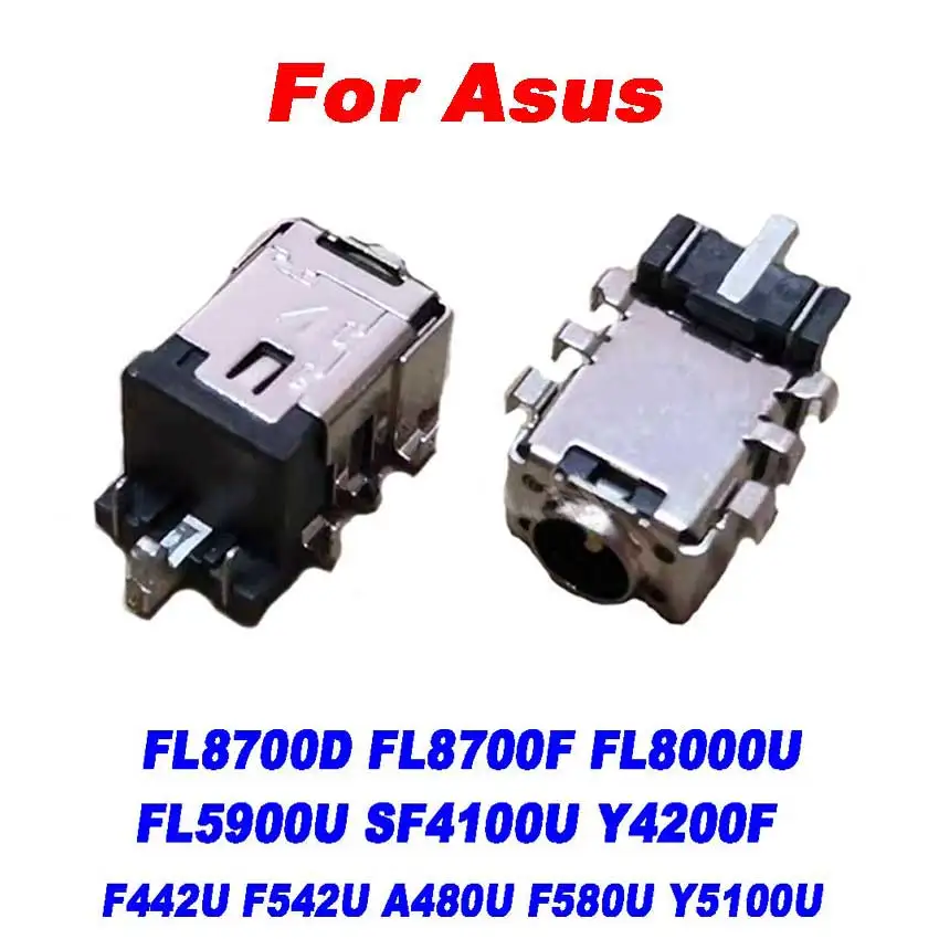 

3-1 шт. Разъем питания постоянного тока для Asus FL8700D FL8700F FL8000U FL5900U SF4100U Y4200F F442U F542U A480U F580U Y5100U разъем постоянного тока 4,0*1,35
