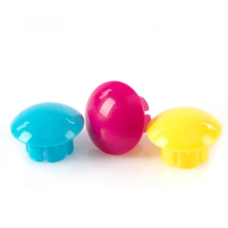 Детские 3D пазлы игрушка красочные пуговицы набор для сборки ногтей с грибами