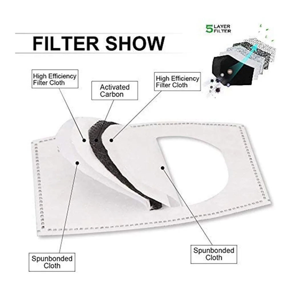 1 шт. белые многоразовые маски против пыли из хлопка для лица рта крышка взрослых