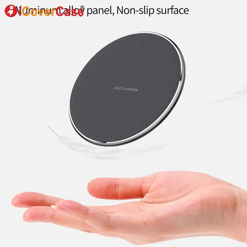 qi fast charger for lg velvet 5g uw motorola moto edge plus nokia 8 sirocco 9 pureview wireless charging pad phone accessory free global shipping