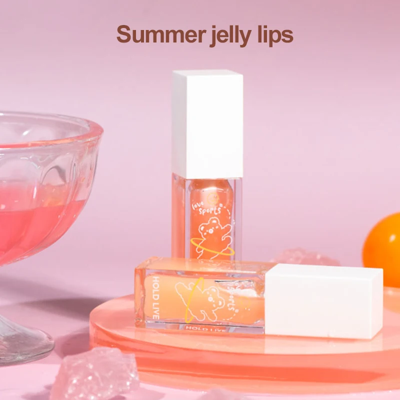 Уход за живыми губами маска для сна увлажняющий блеск губ ночного Розовый