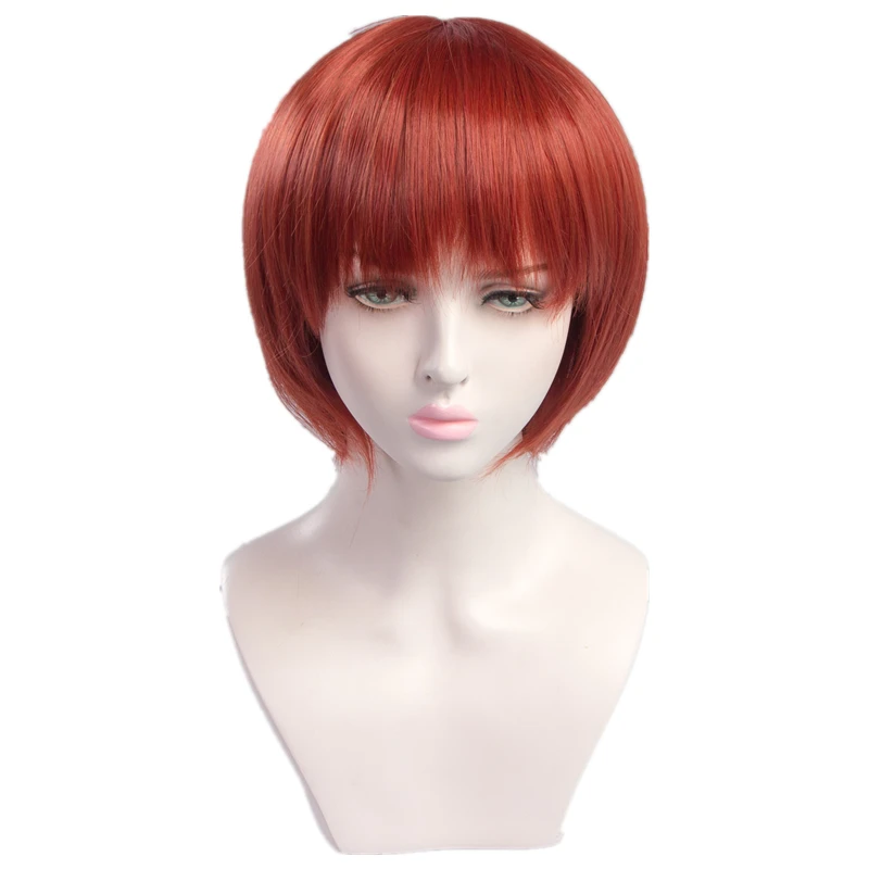 Anime Danganronpa Koizumi Mahiru Cosplay Wig Straight Cartoon Heat Resistant Synthetic Hairpiece Party Costume Wigs + Cap |