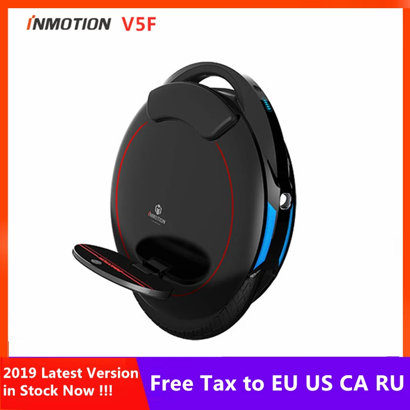 

2020 Original INMOTION V5F Self Balance Electric Scooter 25km/h 40 km Unicycle Hoverboard EUC With Decorative Lamps Skateboard