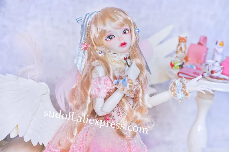 Кукла SuDoll 1/4 BJD SD для девочек смоляная кукла с неокрашенным телом свободные глаза
