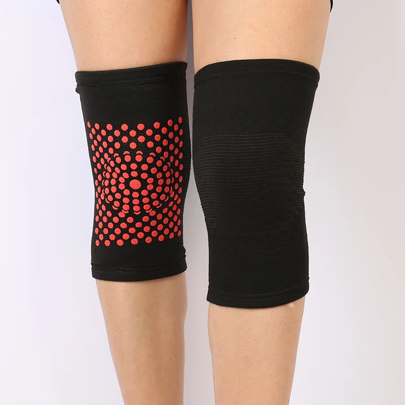 1 пара Самонагревающиеся наколенники Магнитная Терапия Наколенники для