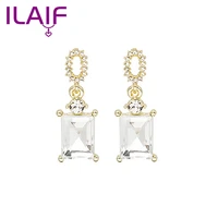korean silver needle pearl earrings studs for women insert crystal girls ear jewelry brincos feminino