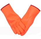 Изолированные теплые зимние химические замедлители перчатки для рыбалки холодностойкие наружные лыжные маслостойкие защитные рабочие перчатки из ПВХ