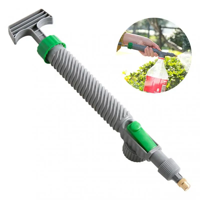 

1Pcs High Pressure Air Pump Manual Sprayer Adjustable Drink Bottle Spray Head Nozzle Garden Watering Tool Portable Pump Sprayer