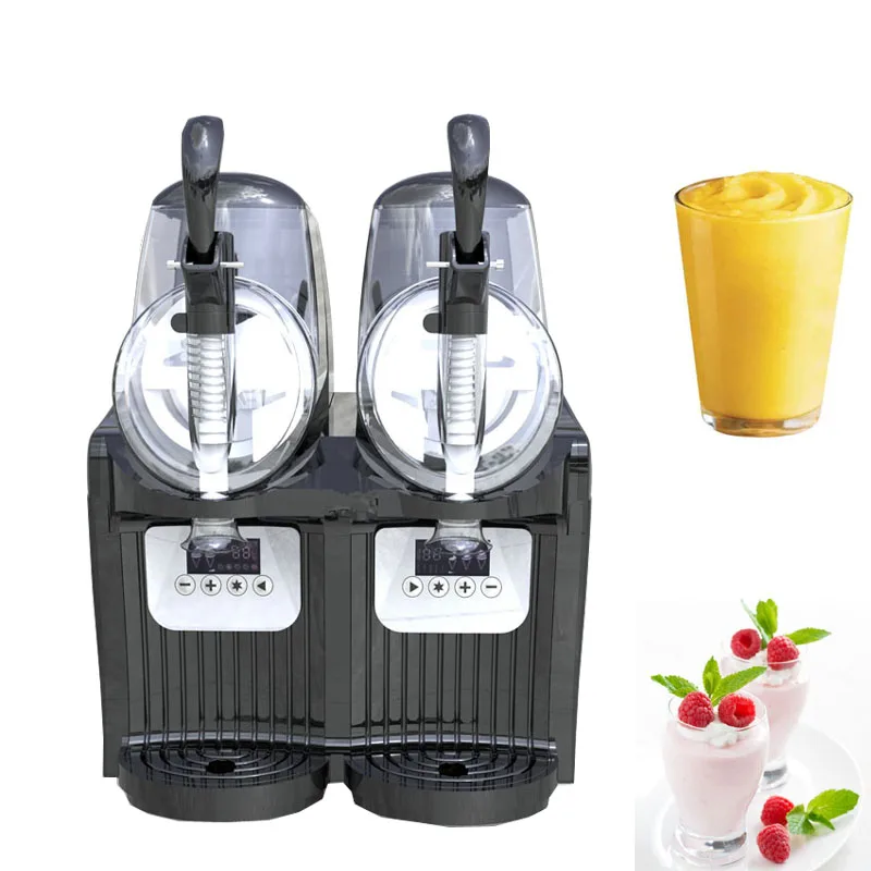 

Commercial smoothie slushie machine granita daiquiri ice slash slurpee frozen drink making slushy maker margarita slush machine